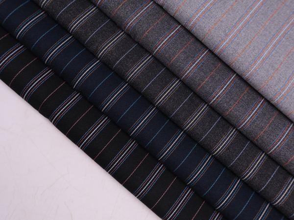 3146 multi-stripe suiting fabric